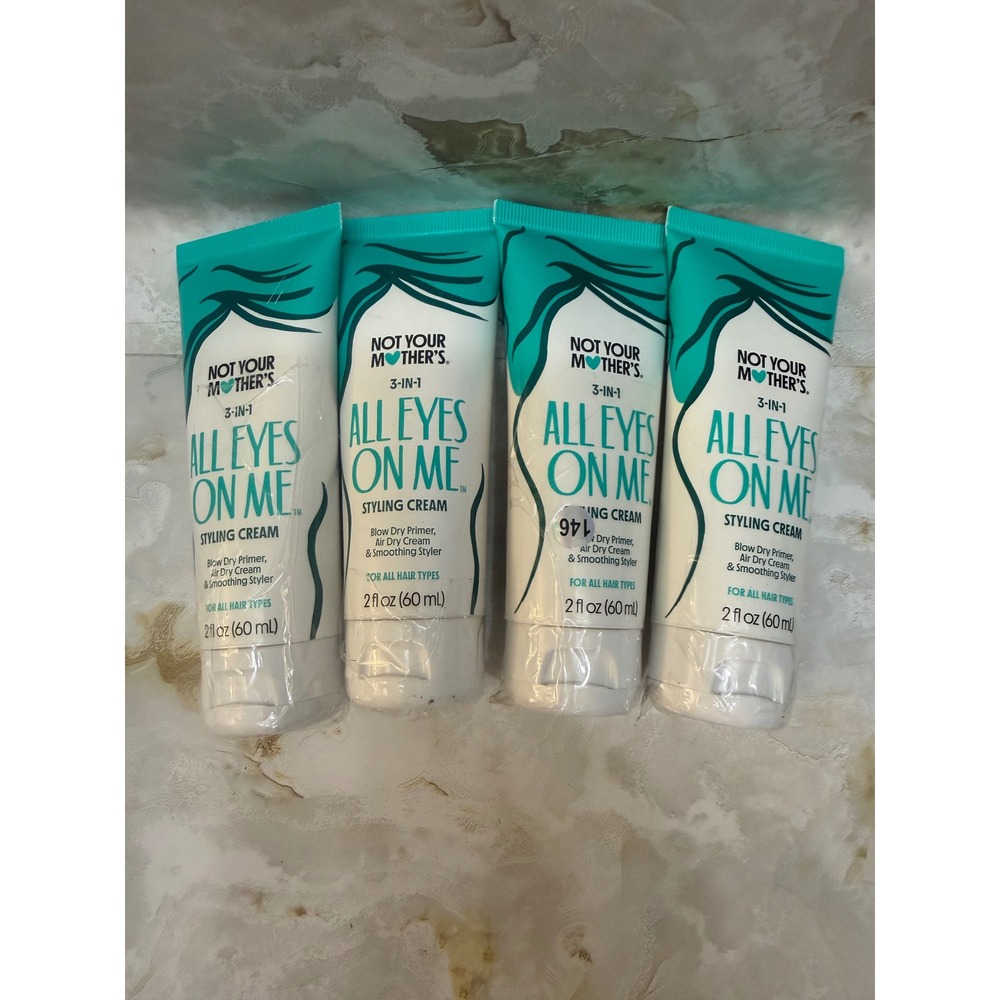 Not Your Mothers All Eyes On Me 3-in-1 Styling Cream 2oz / 4 Heat Protectant